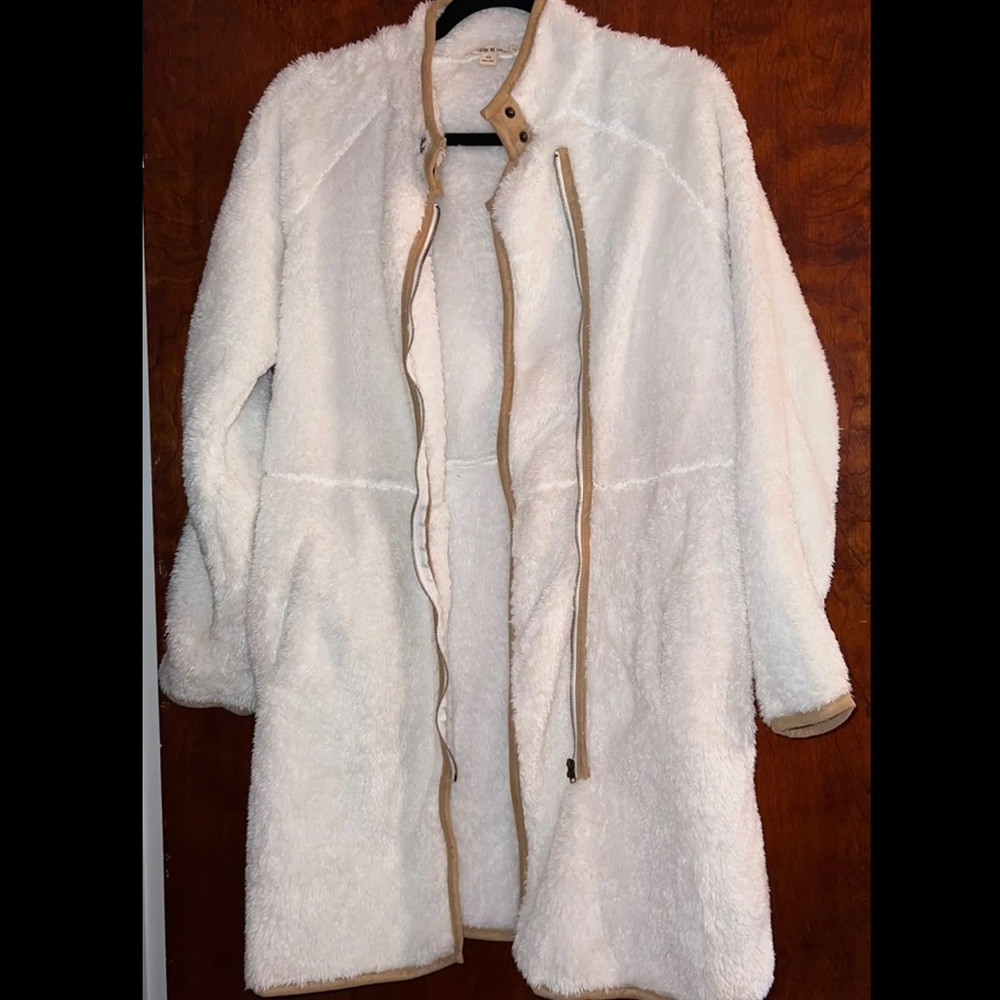 Sherpa Long Parka Jacket